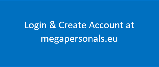 How to Login & Create Account at megapersonals.eu