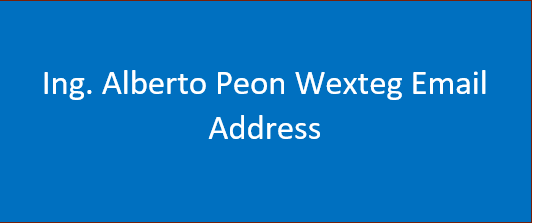 Ing. Alberto Peon Wexteg Email Address| Connect with Alberto Peon