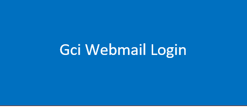 Gci Webmail Login - mail.gci.net | Manage your email Account