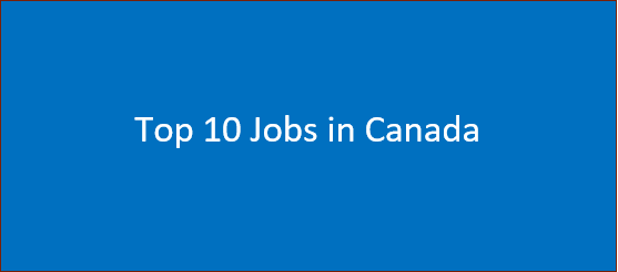 Top 10 Jobs in Canada That Doesn't Require any Work Experience